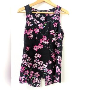 Express split back tank top